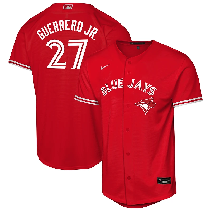 Maillot Nike Vladimir Guerrero Jr. rouge des Blue Jays de Toronto pour la fête du Canada