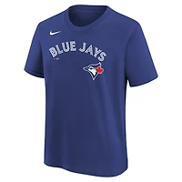 T-shirt Nike pour jeunes Vladimir Guerrero Jr. Royal Toronto Blue Jays Home avec nom et numéro du joueur