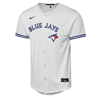 Youth Nike Vladimir Guerrero Jr. White Toronto Blue Jays Home Baseline Jersey