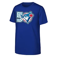 T-shirt pour jeunes Outerstuff Royal Toronto Blue Jays, 50e saison