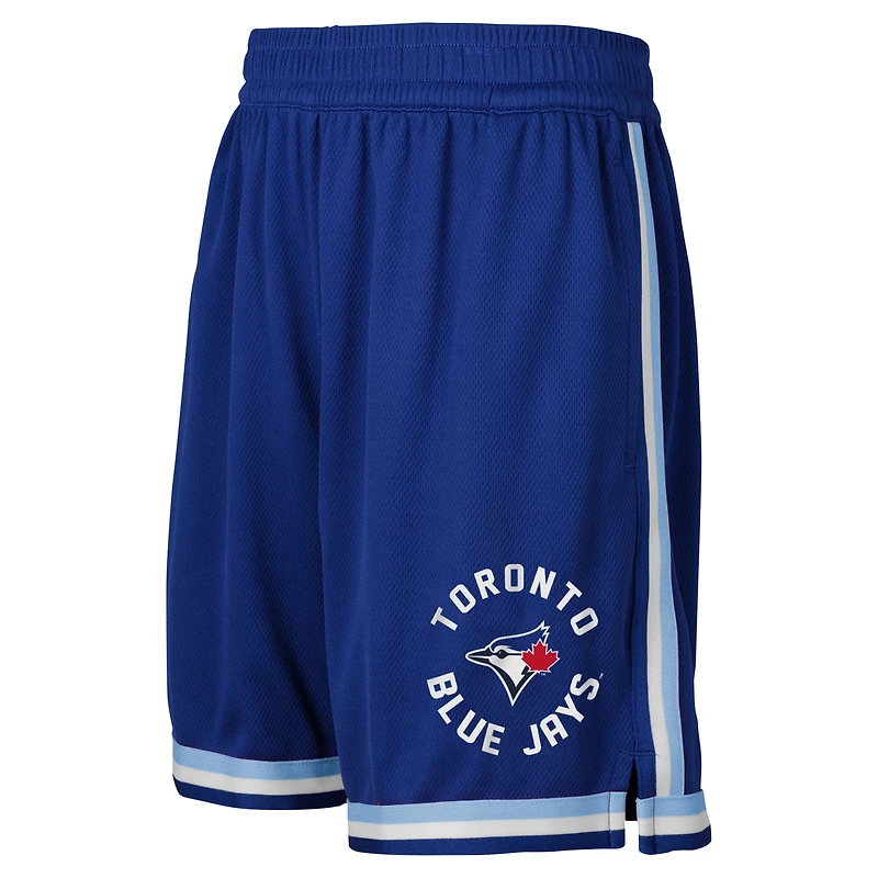 Short extensible pour jeunes des Royal Toronto Blue Jays Hit Home