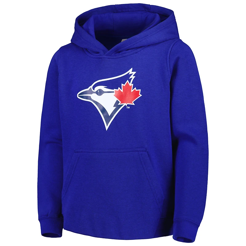 Chandail à capuchon avec logo principal de l'équipe Royal Toronto Blue Jays pour jeune