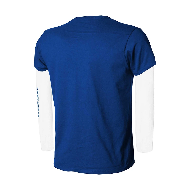 Ensemble de t-shirts pour jeunes bleu royal/blanc des Blue Jays Toronto