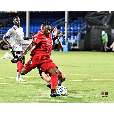 Ayo Akinola, Toronto FC, photo non signée du triplé de la MLS is Back