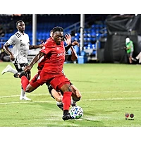Ayo Akinola, Toronto FC, photo non signée du triplé de la MLS is Back