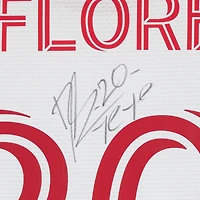 Maillot adidas blanc dédicacé #20 de Deiby Flores, Toronto FC, saison 2024 de la MLS - Taille L