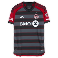 Kevin Long Toronto FC Autographed Match-Used #5 Black adidas Jersey from the 2024 MLS Season - Size L