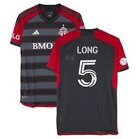 Kevin Long Toronto FC Autographed Match-Used #5 Black adidas Jersey from the 2024 MLS Season - Size L
