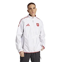 Men's adidas  Red Toronto FC 2025 Reversible Full-Zip Raglan Anthem Jacket