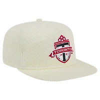 Men's New Era  Cream Toronto FC 2025 Kickoff Snapback Golfer Hat