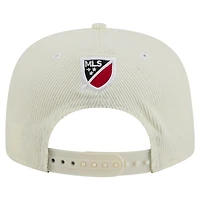 Casquette de golf à visière ajustable Toronto FC Kickoff 2025 de New Era pour homme, couleur crème