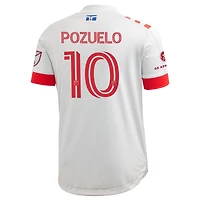 Homme adidas Alejandro Pozuelo Gris Toronto FC 2020 TFC Unity - Maillot de joueur authentique