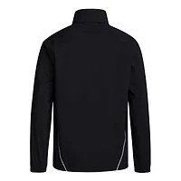 Veste de pluie entièrement zippée adidas Toronto FC Tiro 24 Raglan RAIN.RDY pour hommes, noire
