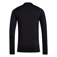 Veste d'entraînement adidas Toronto FC AEROREADY pour homme, noire, à fermeture éclair intégrale et style raglan.