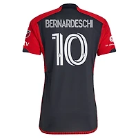 Ensemble adidas Federico Bernardeschi gris pour homme Toronto FC 2023 Club - Maillot de joueur authentique