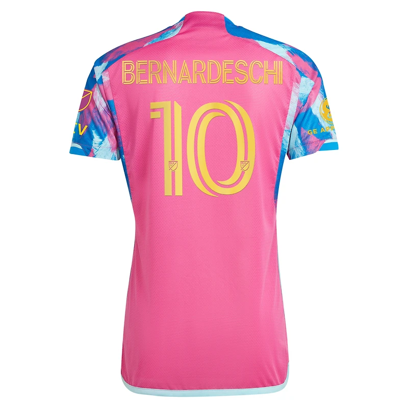 Maillot de joueur authentique adidas Federico Bernardeschi Toronto FC 2023 The Energy Kit pour homme