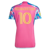 Maillot de joueur authentique adidas Federico Bernardeschi Toronto FC 2023 The Energy Kit pour homme