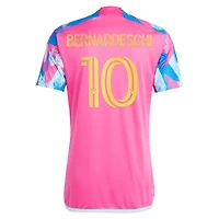 Men's adidas Federico Bernardeschi Pink Toronto FC 2023 The Energy Kit Replica Player Jersey