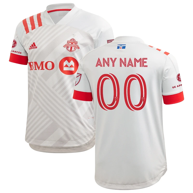 Men's adidas Gray Toronto FC 2020 Secondary - Authentic Custom Jersey