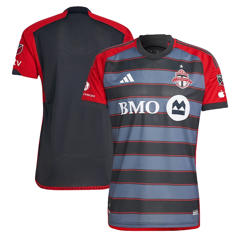Tenue de club Toronto FC 2023 adidas grise pour homme - Maillot authentique