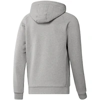 Men's adidas Heathered Gray Toronto FC Travel Raglan - Pullover Hoodie