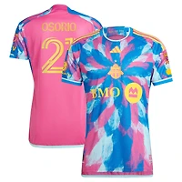 Maillot de joueur authentique adidas Jonathan Osorio Toronto FC 2023 The Energy Kit pour homme