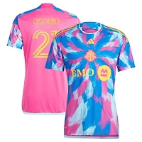 Men's adidas Jonathan Osorio Pink Toronto FC 2023 The Energy Kit Replica Player Jersey