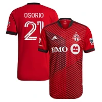 Homme adidas Jonathan Osorio Rouge Toronto FC 2021 A41 - Maillot de joueur authentique