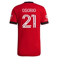 Homme adidas Jonathan Osorio Rouge Toronto FC 2021 A41 - Maillot de joueur authentique