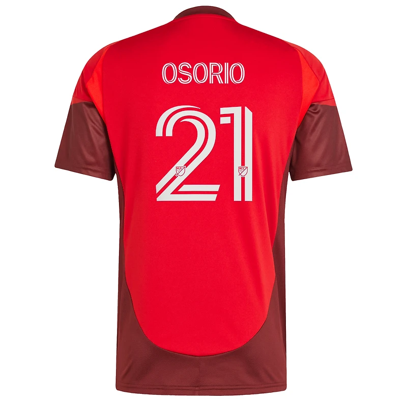 Maillot de joueur réplique du Toronto FC 2025 rouge Jonathan Osorio pour homme adidas