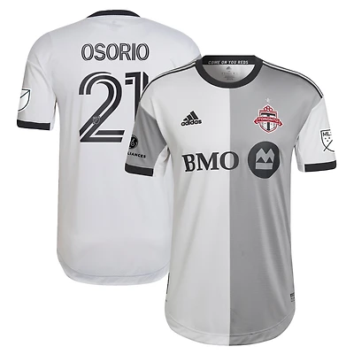 Men's adidas Jonathan Osorio White Toronto FC - 2022 Community Kit Authentic Player Jersey