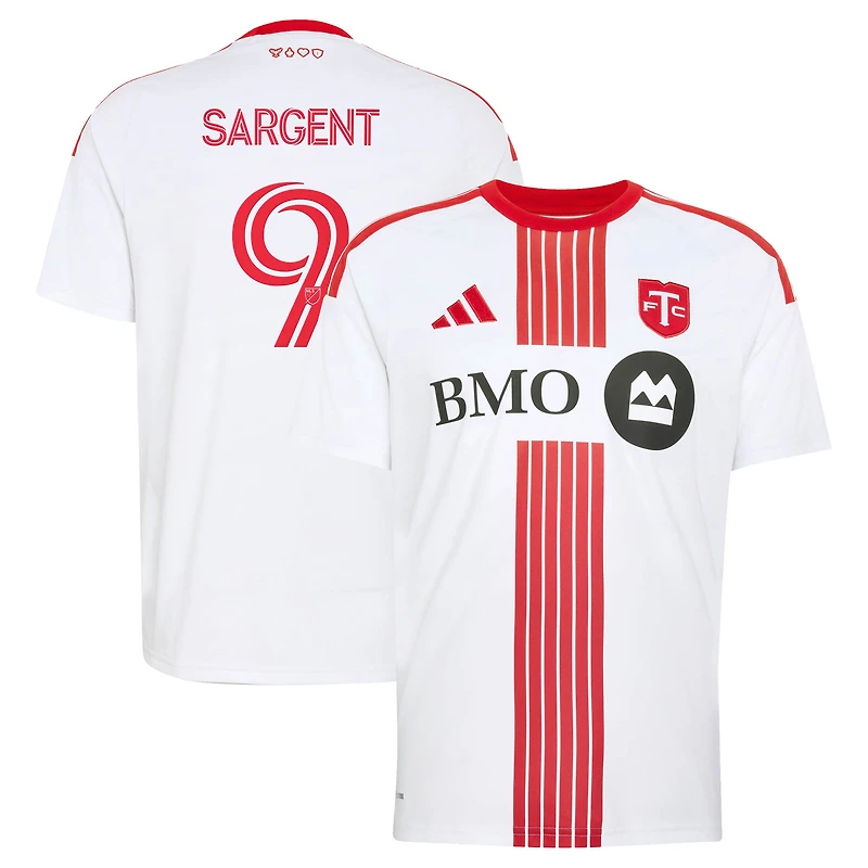 Maillot réplique blanc adidas Josh Sargent Toronto FC hiver 2026 pour homme
