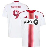 Maillot réplique blanc adidas Josh Sargent Toronto FC hiver 2026 pour homme