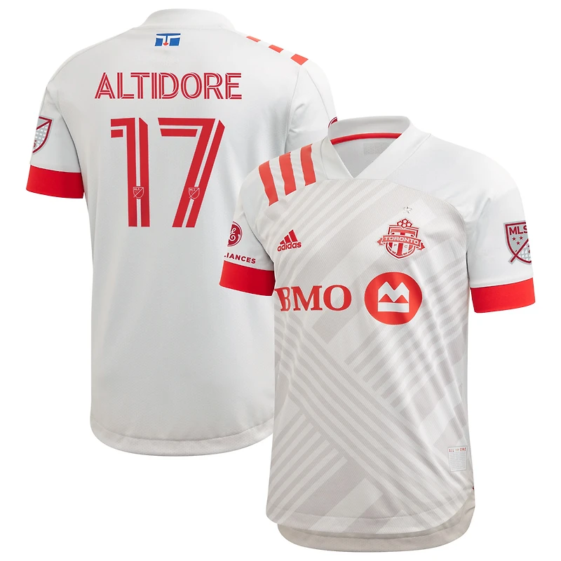 Men's adidas Jozy Altidore Gray Toronto FC 2020 TFC Unity - Authentic Player Jersey
