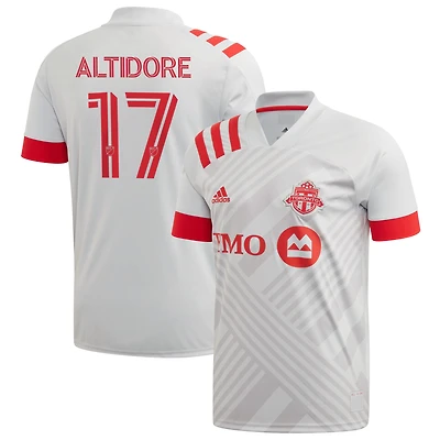 Men's adidas Jozy Altidore Gray Toronto FC 2020 TFC Unity - Replica Player Jersey