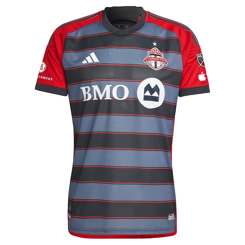 Men's adidas Lorenzo Insigne Gray Toronto FC 2023 Club Kit - Authentic Player Jersey