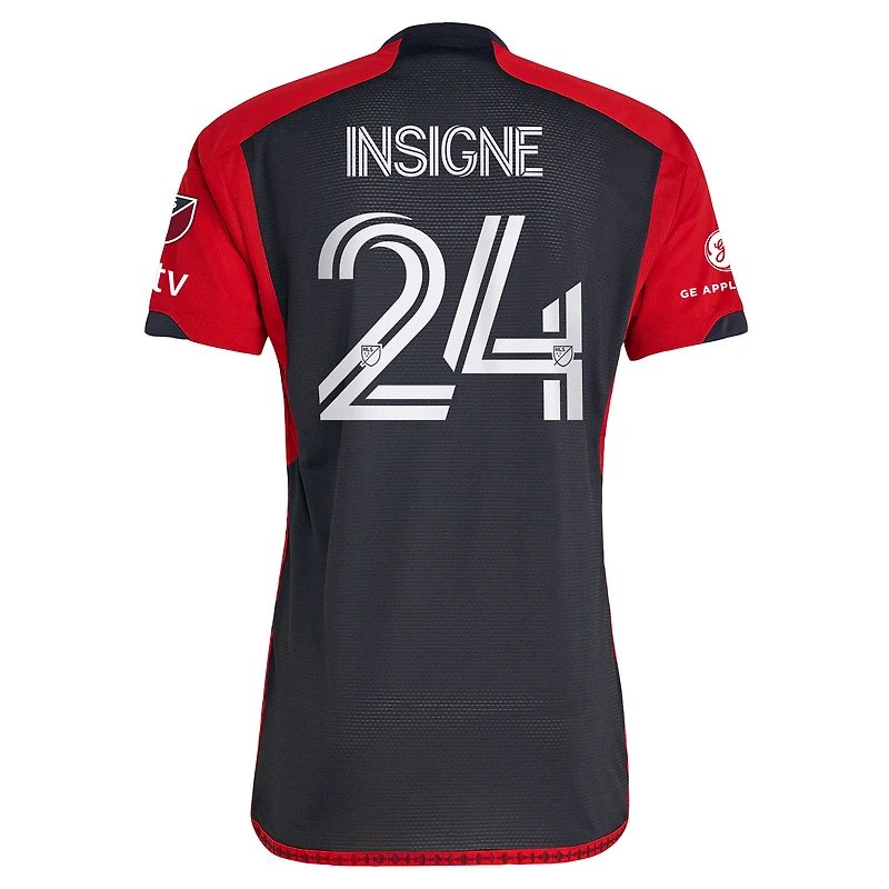Men's adidas Lorenzo Insigne Gray Toronto FC 2023 Club Kit - Authentic Player Jersey