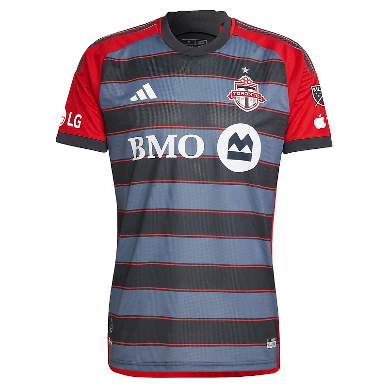 Men's adidas Lorenzo Insigne Gray Toronto FC 2023 Club Kit Authentic Player Jersey