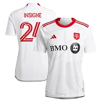 Men's adidas Lorenzo Insigne White Toronto FC 2024 GTA Kit Replica Player Jersey