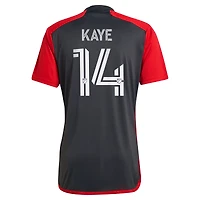 Men's adidas Mark-Anthony Kaye Gray Toronto FC 2023 Club Kit - Replica Player Jersey