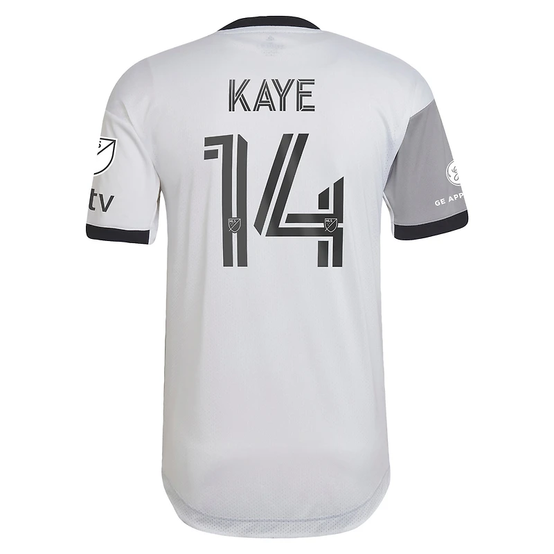 Ensemble communautaire Toronto FC 2023 adidas Mark-Anthony Kaye pour homme - Maillot de joueur authentique