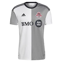 Maillot communautaire Toronto FC 2023 adidas Mark-Anthony Kaye blanc pour homme - de joueur réplique