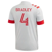 Men's adidas Michael Bradley Gray Toronto FC 2020 TFC Unity - Replica Player Jersey