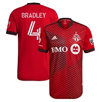 Men's adidas Michael Bradley Red Toronto FC 2021 A41 - Authentic Player Jersey