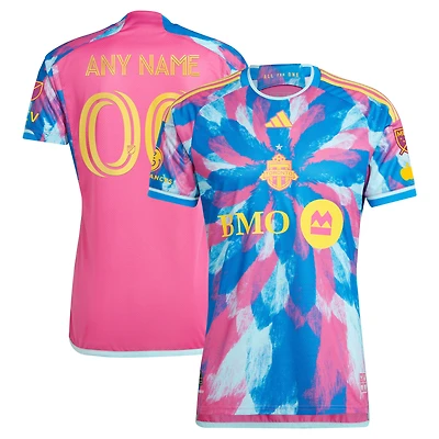 Men's adidas  Pink Toronto FC 2023 The Energy Kit Authentic Custom Jersey