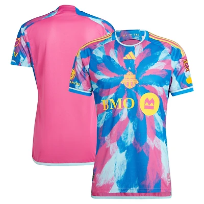 Men's adidas  Pink Toronto FC 2023 The Energy Kit Authentic Jersey