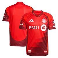 Maillot authentique adidas rouge Toronto FC 2025 pour homme