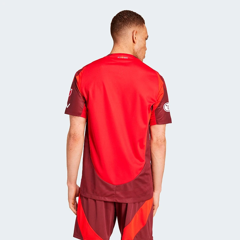 Maillot authentique adidas rouge Toronto FC 2025 pour homme
