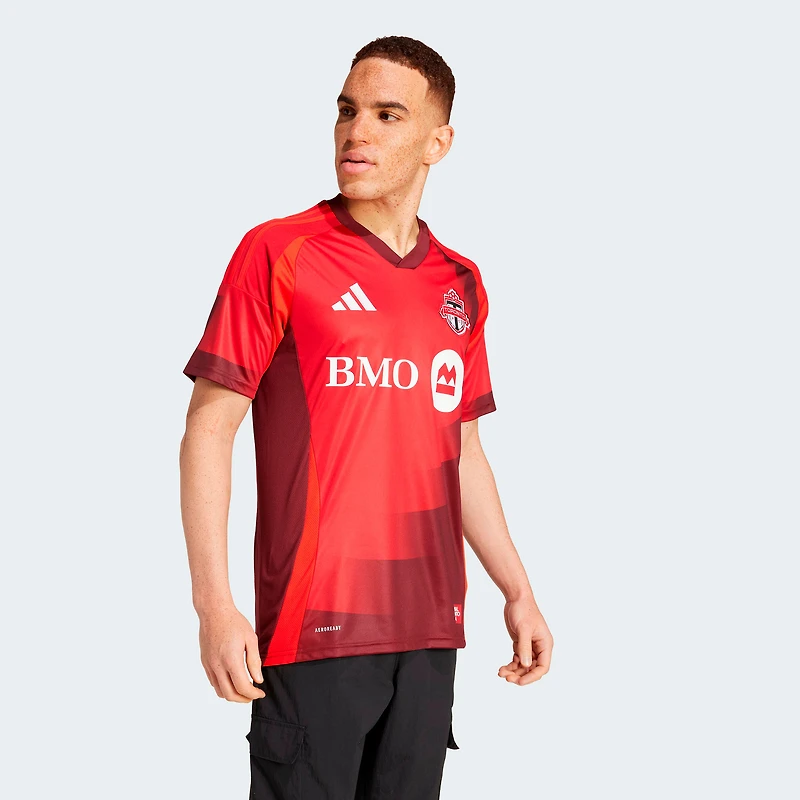 Men's adidas Red Toronto FC 2025 Club Kit Replica Jersey