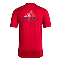 T-shirt adidas rouge Toronto FC Local Pop AEROREADY pour hommes
